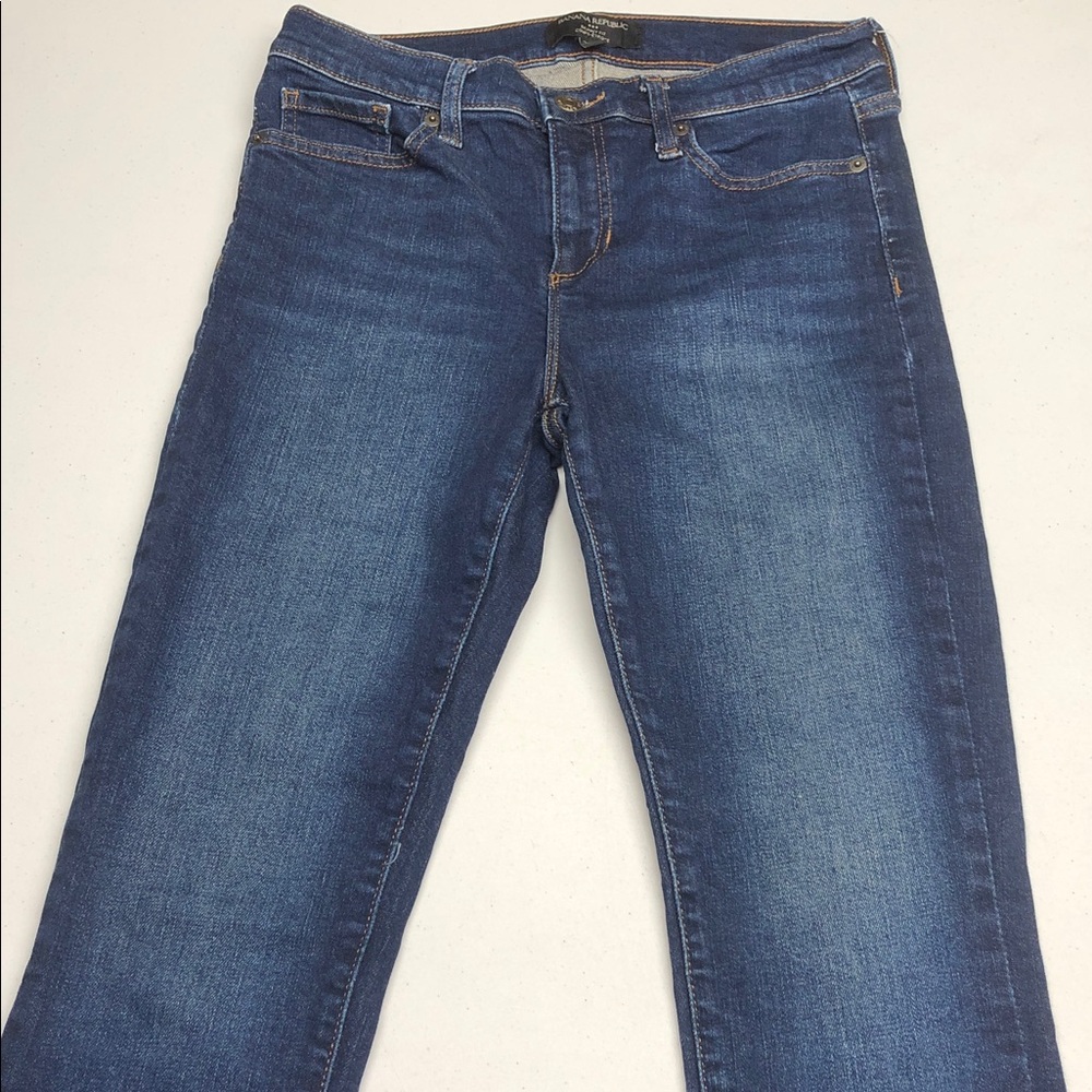 LIKE NEW BANANA REPUBLIC SKINNY FIT JEANS 2/26x28 ⭐️ - Picture 7 of 13